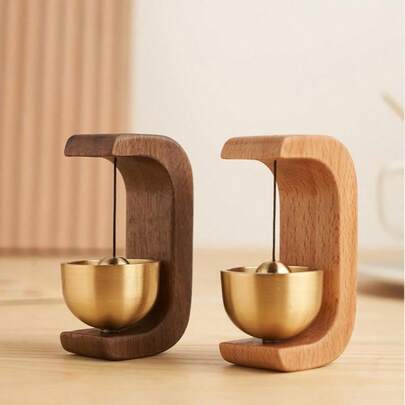 Mässing Dopamin Vindklocka Kreativ Sovrum Hängande Dekoration Entré Dörrklocka Meditation Sommarbris Hängande Ornament Dörrdekoration Bell