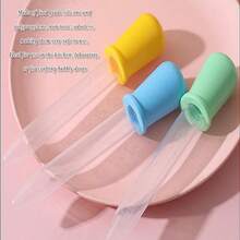 1pcs Liquid Pipettes Droppers Silicone 5ml Clear Medicine Eye Dropper Colorful Dropper Tools, Silicone Graduated Dropper, Cosmetic Skincare Serum Filling Pipette (Random Color), Plastic Pipettes Dropper, Liquid Droppers, Silicone And Plastic Pipettes Transfer Eyedropper With Bulb Tip,Halloween Decorations,Halloween Party Supplies,Christmas Decorations - Multicolor - View 3