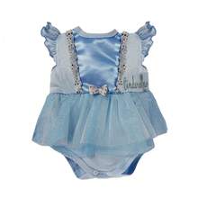 Disney Pañalero para Bebe estampado con tutu maga corta Princess - Celeste - Ver 3