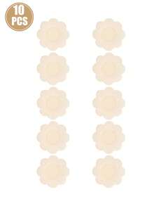 TSLBNRIO Ultra-Thin Women's Plus Size Cat Ear Nipple Covers, Invisible And Seamless Breast Pads, Adhesive Bra, Lifts Breasts, Prevents Sagging, Prevents Bumps, Reusable, Suitable For Dresses, Wedding Gowns, Formal Wear, Bikinis - Multicolor - View 15