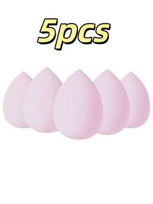 30/5/3pcs Multi-Functional Pink Makeup Sponges, Foundation Blending Sponges, Liquid/Cream/Powder Seamless Smooth Makeup Sponges, Water Drop Shaped Makeup Sponges, Makeup Tools - Dry & Wet Use, Professional Soft Concealer Sponges - Pink - View 6