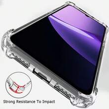 1pc Transparent Airbag Anti-Fall Phone Case, Compatible With Xiaomi Redmi Note 15 Pro/A5(173mm)/A5/ 15T/15T PRO/Redmi 15c 171(Europe)/15c 4G 173(Europe)Redmi 15, Mate 40 Pro, Honor X6c/400/400 Lite, 400Pro, 400 Smart, Nova 14Pro/Nova 14Ultra, OPPO Reno14 F/OPPO A5x - Clear - View 6