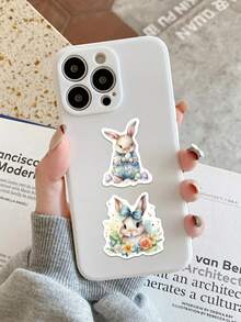 50张/套A，100张/套B，150张/套C 复活节兔子和复活节彩蛋贴纸，适用于剪贴簿、日记本、手机、笔记本电脑、水瓶、涂鸦，防水，复活节礼物