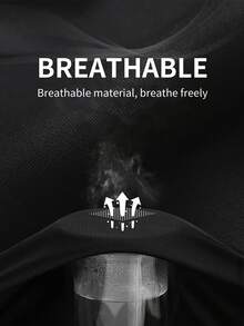 男士平角内裤 1 件装 - 心形叶子印花浪漫内衣，情人节礼物及舒适日常穿着，浪漫心形印花内裤，爱心主题印花内裤，送给他的完美情人节礼物及日常穿着 - 黑色 - 查看 6