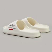 Summer Slippers For Men & Women, Simple Soft Bottom Design, Casual Soft & Elastic, Non-Smelly EVA Lightweight & Comfortable, Indoor/Outdoor Couple Fashion Sandals (Suggest Ordering One Size Up) - Beige - View 4