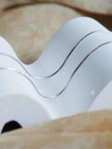 1pc Minimalist Elegant Silver Snake Bone Chain Necklace, Unisex Stainless Steel Delicate Choker Necklace, Versatile Simple Chain