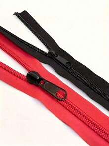 12件/6件通用拉链拉片替换套装，可互换拉链拉片，多功能设计，多种尺寸，快速维修衣物和行李箱，易于安装的拉链维修配件，黑色 - 彩色 - 查看 4