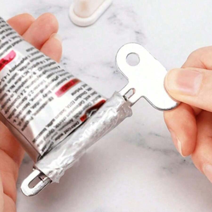 4pcs/2pcs/1pc Manual Toothpaste Squeezer, Tube Dispenser Tool, Bathroom Toothpaste Cleaning Squeezer, Bathroom, Dormitory Supplies, Room Decoration, Bathroom Supplies, Study Supplies, Toothpaste, Home, Kitchen, Bathroom Accessories, Decoration, University Dormitory Supplies, Fun Gifts, Small Tools, - 彩色 - 查看 1