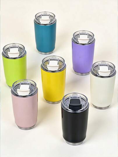 Esta taza de viaje es un imprescindible ligero y portátil para los amantes del café. La taza pequeña es fácil de llevar, cabe en la palma de la mano y contiene un delicioso y rico café.