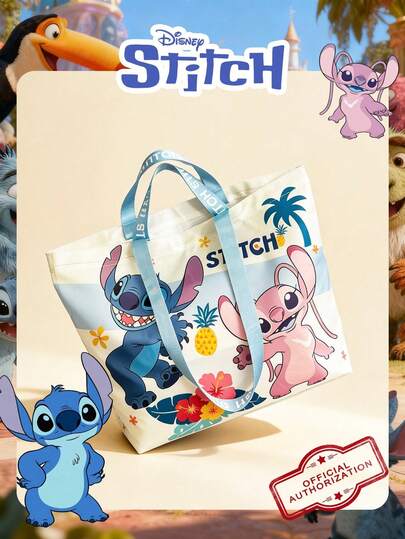 Disney 迪士尼官方授权儿童购物袋，大容量可折叠手提袋，抽绳单肩包，轻便手提包，多种款式可选，适合儿童/男孩/女孩，日常/购物皆宜。