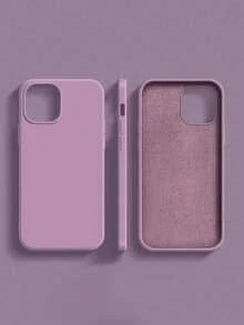 2.0mm Thick Liquid Silicone Phone Case, Compatible With IPhone 17, 16, 15, 14, 13, 12, 11 Pro Max, Full Body Protective Cover - Blackcurrant - View 1