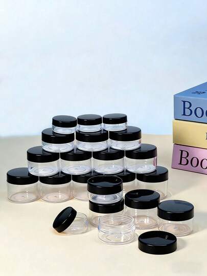 1pc/5pcs/10pcs 5g/10g/15g/20g Travel Bottles Set,For Home & Daily Use,Travel Essentials Accessories,Containers With Screw On Lids,For Beauty Products,Essential Oils,For Body Wash/Conditioner/Shampoo/Face Wash/Hand Soap/Dish Soap/Lotion