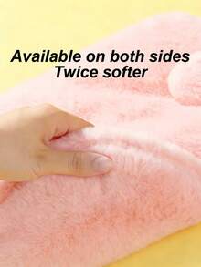 1 pièce Nid douillet en forme de lapin S/M, coussin en coton doux et chaud réversible pour cochon d'Inde et hamster, convient pour les petits animaux de compagnie en toutes saisons - Multicolore - Voir 3