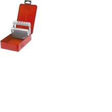 Urrea 4077 Caja metlica para 15 brocas roja 7" x 4" x 2" - para 15 brocas + 7" x 4" x 2" - Ver 3