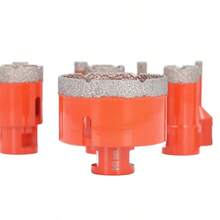 Kit, M14 Heavy Duty Brazed Opener With Carrying Case, 11 Hole Size With 68 50 45 35 28 25 20 12 10 8 6mm, Professional Hole Opener Ceramic Tile Marble - Silver - View 8