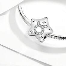 1 Exquisita cuenta con diseño de constelación de estrellas, adecuada para que las mujeres la usen, se puede utilizar para hacer joyas DIY como pulseras, etc. Es un regalo exquisito para las novias. - Estrellas y constelaciones - Ver 6