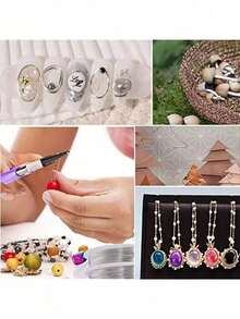 高品质不锈钢首饰线，防褪色、防锈、不掉色且经久耐用。适用于手链和项链DIY项目、防褪色串珠线、首饰绳、手工编织网以及金/银金属线。是珠宝维修、手工爱好者和家居必备的理想之选。 - 彩色 - 查看 5