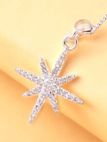 1pc Face Chain With Cross Pendant, Clip-On Facial Jewelry Accessory For Masquerade, Performance, Party, Jewelry For Women