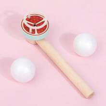 Children's Wooden Suspension Blowing Ball Tool Blowing Music Intelligence Lung Capacity Blowing Training Game Exercising Oral Muscles Sensory Integration Practice Children's Blowing Balance Game Magical Blowing Music Toy Magic Suspension Ball Children's Puzzle Children's Early Development Toys - Multicolor - View 15
