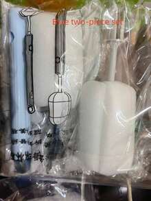 Perie de sticle cu burete 2 în 1, mâner lung, perie moale cu burete tip cană, cap de burete + mâner din PP. Cap de curățare detașabil și înlocuibil, instrument de curățare a sticlelor și cănilor, aparat de curățare a bucătăriei, dispozitiv portabil cu operare manuală. Adoptă tonuri de culoare moi și mâner texturat ergonomic, potrivit pentru uz casnic în bucătăria. Poate curăța cești, sticle de apă, căni, cești de cafea, pahare de vin etc., un articol esențial în bucătărie. - Multicolor - Vizualizare 7