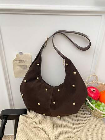 2023 New Stylish & Elegant Crescent Moon Shaped Baseball Bag