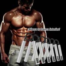 Fortalecedor de Agarre de Mano, Juego de 6 Hand Gripper Ejercitador de Mano, Set Juego de Empuaduras de Mano Para Principiantes y Profesionales, Forearm Exerciser para El Hogar, Gimnasio y Oficina - como se muestra en la figura - Ver 6