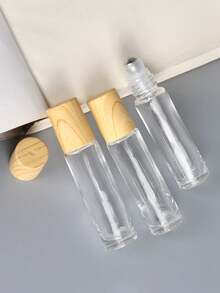 10ml Roll On Glass Roller Bottle Kit,Clear Frosted Refillable & Free 3-In-1 Filling Tools,Leakproof Travel Cosmetic Container,Portable Perfume Aromatherapy Dispenser,Travel Essential Gift Set, Travel Bottles - Multicolor - View 5
