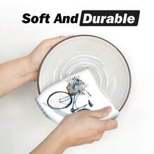 2/4 Pcs Set, Dish Towels, Fresh & Healing Pattern Printed, Super Soft Microfiber Modern Absorbent Cloths, Cooking & Baking Tea Towels, Dish Cloths, Cleaning Towels, Hand Towels, Super Soft & Highly Absorbent, Kitchen Decor, Gifts For Neighbors, Mothers, Birthdays, Housewarming Gifts For Friends, Kitchen Essentials, Daily Necessities - Multicolor - View 10