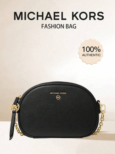 Michael Kors Jet Set Charm Casual Crossbody Bag For Women Small Monogram Camera Shoulder Purses