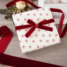 This Durable And Reusable Burgundy Ribbon Is Made Of Sturdy, Long-Lasting Material. It Is Suitable For DIY Crafts, Gift Wrapping, Valentine's Day Decorations, Singles Party Decorations, Birthday Party Decorations, Sewing And Weaving Supplies, Valentine's Day Gift Wrapping Tape, Valentine's Day Flower Wrapping Tape. It Also Makes A Wonderful Gift For Mothers, Girlfriends, Or Couples.