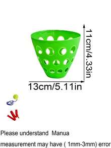 Bucket Game, Rocking Ball Game, Elastic Connecting Ball, Toss Ball, Hammock Party Barrel, Adult Interactive Game Toy - Multicolor - View 7