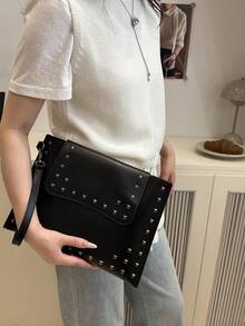 2026 Spring New Fashion Large Capacity Minimalist Style Versatile Women Handbag - Black - View 5
