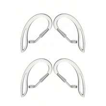 8pcs Bluetooth Earphone Ear Hooks, Sports Anti-Lost Ear Hooks, Transparent Anti-Lost Ear Hooks, Non-Slip Silicone Material, Compatible With Apple Pro Bluetooth Earphones - Multicolor - View 16