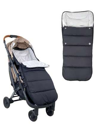 1pc Universal Stroller Foot Cover, Baby Foot Warmer, Wind & Water Resistant Thermal Lined, Suitable For Autumn/Winter