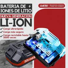 Llave De Impacto Inalámbrica Electrica 20v  1/2" 600 Nm - Naranja - Ver 8