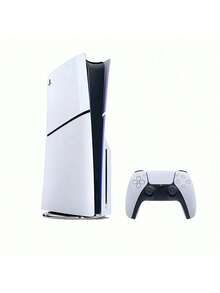 PlayStation PS5 Slim Console (Disc Version, Japan Edition) – 4K Blu-Ray, Gaming & Streaming In One – Fun For The Whole Family