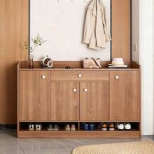 Zapatero Económico Retro 118.4x29.8x90cm Marrón - Multicolor - Ver 1