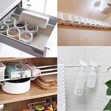 2 Pack Curtain Rod Adjustable 28-43 Inches 5/8" Diameter White Small Short Expandable Spring Loaded Tension Rods For Window Bathroom Cupboard Kitchen - White - View 4