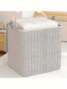 1 Pack Extra Large Storage Container | Dual Zipper Storage Bag With Handle, Travel Storage Basket, Wardrobe And Clothing Storage Container For Bedroom, Closet, Laundry, Bedding, Organization And Under Bed Storage - Multicolor - View 5