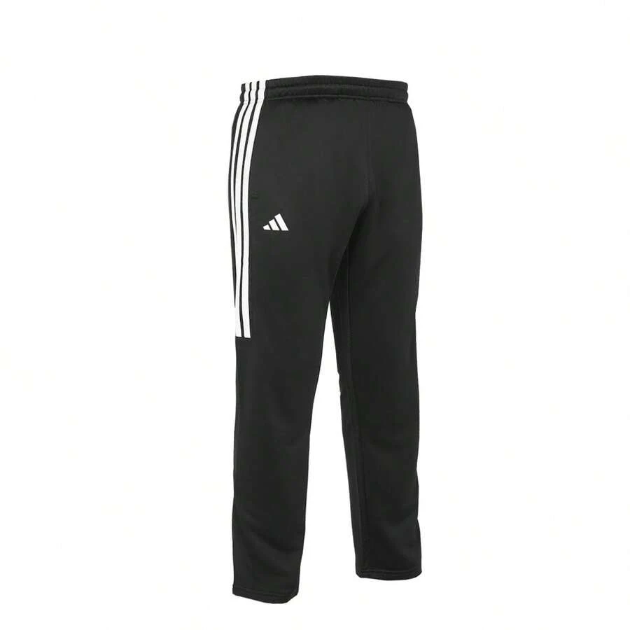 Adidas Men's Straight-Leg Sweatpants, Loose Casual Lightweight Pants, Street Fashion Outerwear For Spring - Black - View 1