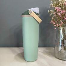 30 Oz  Outdoor Sports Water Cup Water Bottle Stainless Steel Vacuumowala Insulated Cup With Lid And Straw Suitable For Water, Iced Tea Or Coffee. - 彩色 - 查看 6