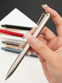 1支V形圆珠笔，坚固耐用的商务签名笔