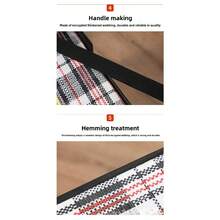 1个学生搬家袋，防水分类袋，加厚行李袋，搬家打包袋，加厚防水，大容量行李收纳袋，结实编织袋，装饰收纳袋，节日装饰收纳盒，适用于搬家、衣物和家居用品，颜色随机 - 彩色 - 查看 11