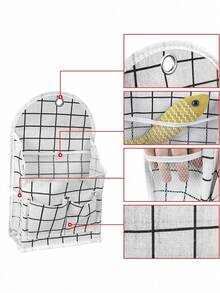 1 Bolsa colgante de tela multicapa, bolsa de almacenamiento para artículos diversos que se cuelga en la puerta, decoración de dormitorios, decoraciones festivas para habitaciones, muebles para el hogar, organización del dormitorio, soluciones de almacenamiento para el hogar. Bolsa de almacenamiento para zapatos con 24/28 compartimentos. Bolsa colgante para la puerta trasera que ahorra espacio. Bolsa de tela para guardar artículos diversos, adecuada para pequeñas empresas/tiendas/minoristas. Artículos decorativos, decoraciones festivas, detalles decorativos para habitaciones, decoración del hogar, organización del dormitorio, estantes de almacenamiento, almacenamiento doméstico.  Traducción realizada con la versión gratuita del traductor DeepL.com - A cuadros - Ver 6