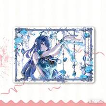 1张山海景拟人化亚克力透明卡片，完美礼物，生日礼物，圣诞礼物，万圣节配饰 - 彩色 - 查看 10