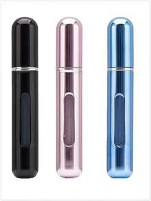 8ml Refillable Perfume Atomizer Bottle, Bottom Refill Design, Convenient For Carrying Perfume On The Go, Reusable Spray Bottle, Suitable For Beach, Travel, Unisex - 8ml - View 64