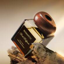 Set de regalo de aromaterapia sin llama de café, fragancia interior, aceite esencial, desodorante para el hogar, perfume de larga duración, adorno de aromaterapia de alta gama - Vela con núcleo de madera de Secret Forest / Caramel Macchiato - Ver 3
