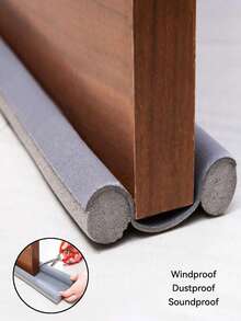 Door Bottom Seal Strip, Durable Door Bottom Seal Strip, Windproof And Insect-Proof Seal Strip, High-Quality Leather Door Sealing Strip, Soundproof Door And Window Gap Rubber Strip, Door Seam Anti-Wind Adhesive Strip, Air Leakage Sealing Strip, Door Seam Insulation And Heat Preservation Tool, Door Seam Insulation And Dust-Proof Strip - Multicolor - View 5