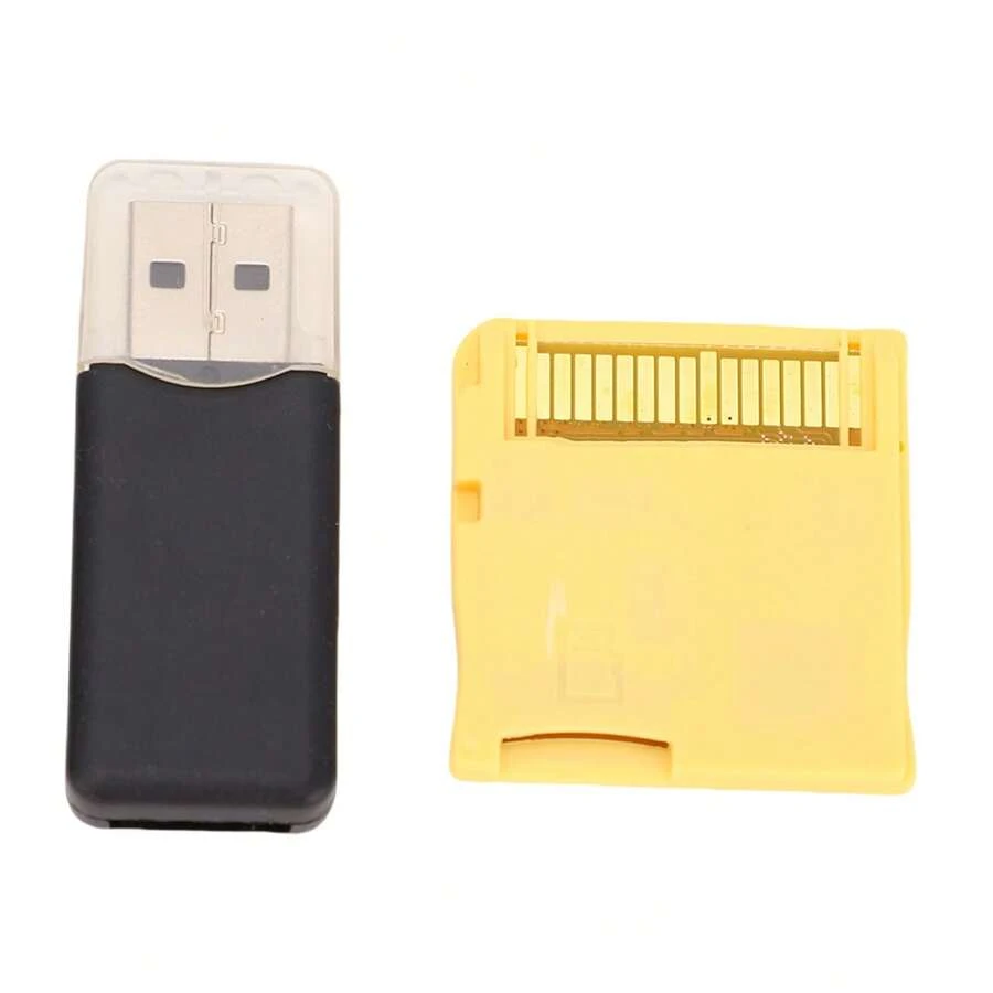 R4 Gold Pro Flash Memory Card For Nintendo DS, DSi, 3DS And 2DS Series (NDS, NDSL, DSi, DSi XL, 3DS, 3DS XL, New 3DS, New 3DS XL, 2DS, New 2DS XL) - Supports SDHC Cards, Multiple Games And Homebrew Software. - Gold - View 1