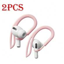 8pcs Bluetooth Earphone Ear Hooks, Sports Anti-Lost Ear Hooks, Transparent Anti-Lost Ear Hooks, Non-Slip Silicone Material, Compatible With Apple Pro Bluetooth Earphones - Multicolor - View 9